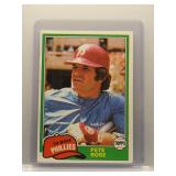 Pete Rose 1981 Topps