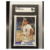 Alan Trammell 1984 Topps SGC 9