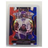 Jordan Addison 2025 Select Concourse shock prizm