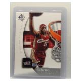 LeBron James 2005 SP Authentic