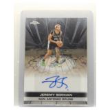 Jeremy Sochan 2025 Topps Chrome auto