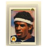 Deion Sanders 1990 Upper Deck rookie