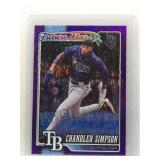 Chandler Simpson 2026 Topps Future Stars purple...