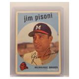 Jim Pisoni 1959 Topps