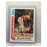 Nolan Ryan 1982 Topps Highlight
