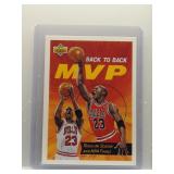 Michael Jordan 1992 Upper Deck Back to Back MVP