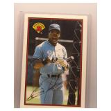 Bo Jackson 1989 Bowman