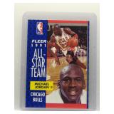 Michael Jordan 1991 Fleer All-Star
