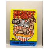 1991 Topps Desert Storm Sealed Wax Pack