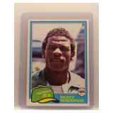 Rickey Henderson 1981 Topps