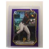 Edward Florentino 2026 1st Bow Chrome purple...