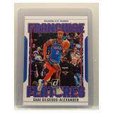 Shai Gilgeous-Alexander 2023 Donruss Franchise...