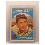 Johnny Logan 1959 Topps
