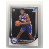 VJ Edgecombe 2025 Bowman Chrome Rookie