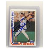 Jim Palmer 1982 Topps auto