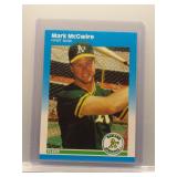 Mark McGwire 1987 Fleer Rookie