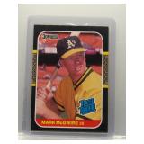 Mark McGwire 1987 Donruss rookie