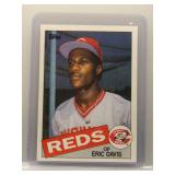 Eric Davis 1985 Topps Rookie