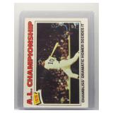 Chris Chambliss 1977 Topps ALCS