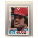 Pete Rose 1982 Topps all-star