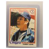 Tommy John 1978 Topps