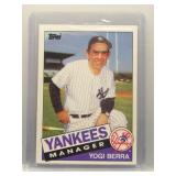 Yogi Berra 1985 Topps
