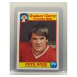 Pete Rose 1986 Topps Quaker