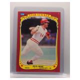 Pete Rose 1986 Fleer Star Sticker