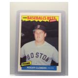 Roger Clemens 1986 Fleer Baseball's Best