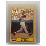 Barry Bonds 1987 Topps Rookie