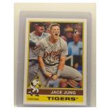 Jace Jung 2025 Topps Heritage rookie SP