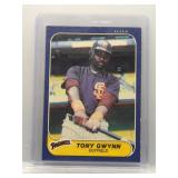Tony Gwynn 1986 Fleer