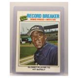Minnie Minoso 1977 Topps Record Breaker