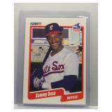 Sammy Sosa 1990 Fleer Rookie