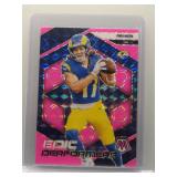 Puka Nacua 2025 Mosaic Epic Preformers pink mosaic