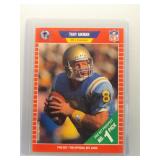 Troy Aikman 1989 Pro Set Draft Pick Rookie