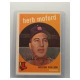 Herb Moford 1959 Topps