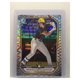 Brady Ebel 2026 Bowman Chrome silver reptilian...