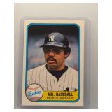 Reggie Jackson - Mr. Baseball 1981 Fleer