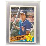 Ryne Sandberg 1985 Topps All-Star