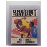 Kobe Bryant 1996 Upper Deck CC One on One RC