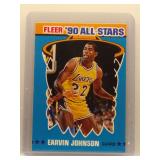 Magic Johnson 1990 Fleer All-Stars