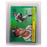 Warren Spahn 2025 Topps Chrome Platinum green...