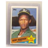 Rickey Henderson 1985 Topps All-Star