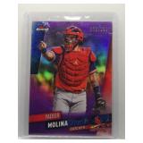 Yadier Molina 2019 Topps Finest purple /250