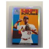 Jordan Walker 2022 Bowman Chrome Hi-Fi Futures