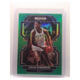 David Robinson 2022 Prizm DP green ref.