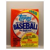 1988 Topps Baseball Sealed Wax Pack