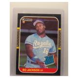 Bo Jackson 1987 Donruss rookie