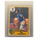 Bo Jackson 1987 Topps Future Stars Rookie